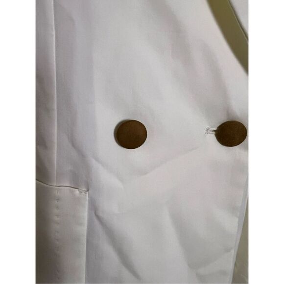 Michele Negri NWT double breasted blazer jacket suede buttons euro size 48 US L - Picture 10 of 14